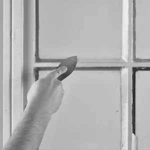 Mastic à vitres pour fenêtres antiques