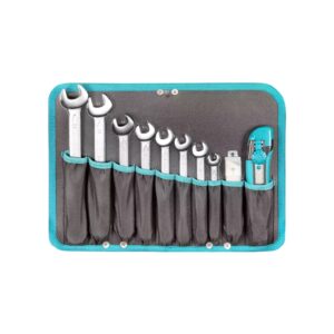 Caisse à outils avec clés à fourche