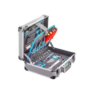 Caisse à outils en alu Pro Compact 106 outils - Technocraft