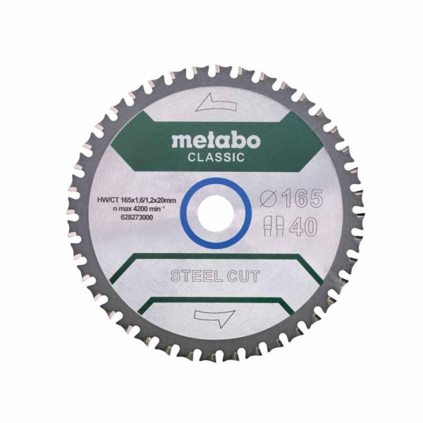 Lame de scie circulaire pour métal 165x20 - Metabo