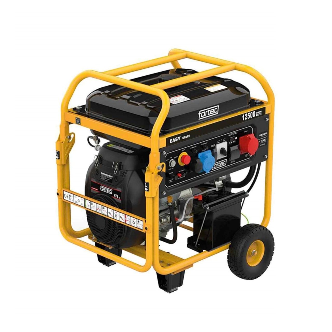 Génératrice 400V à essence 12'000W - FORTEC FT60006