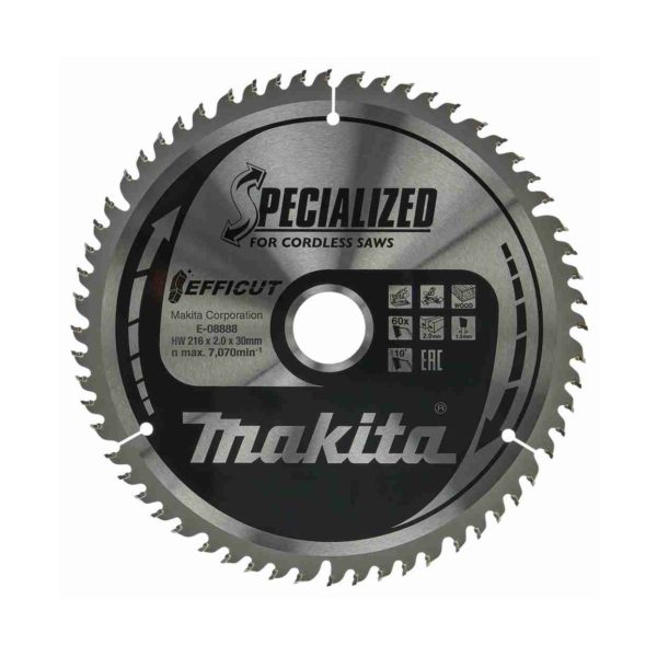 Lame de scie pendulaire carbure - Makita E-08888