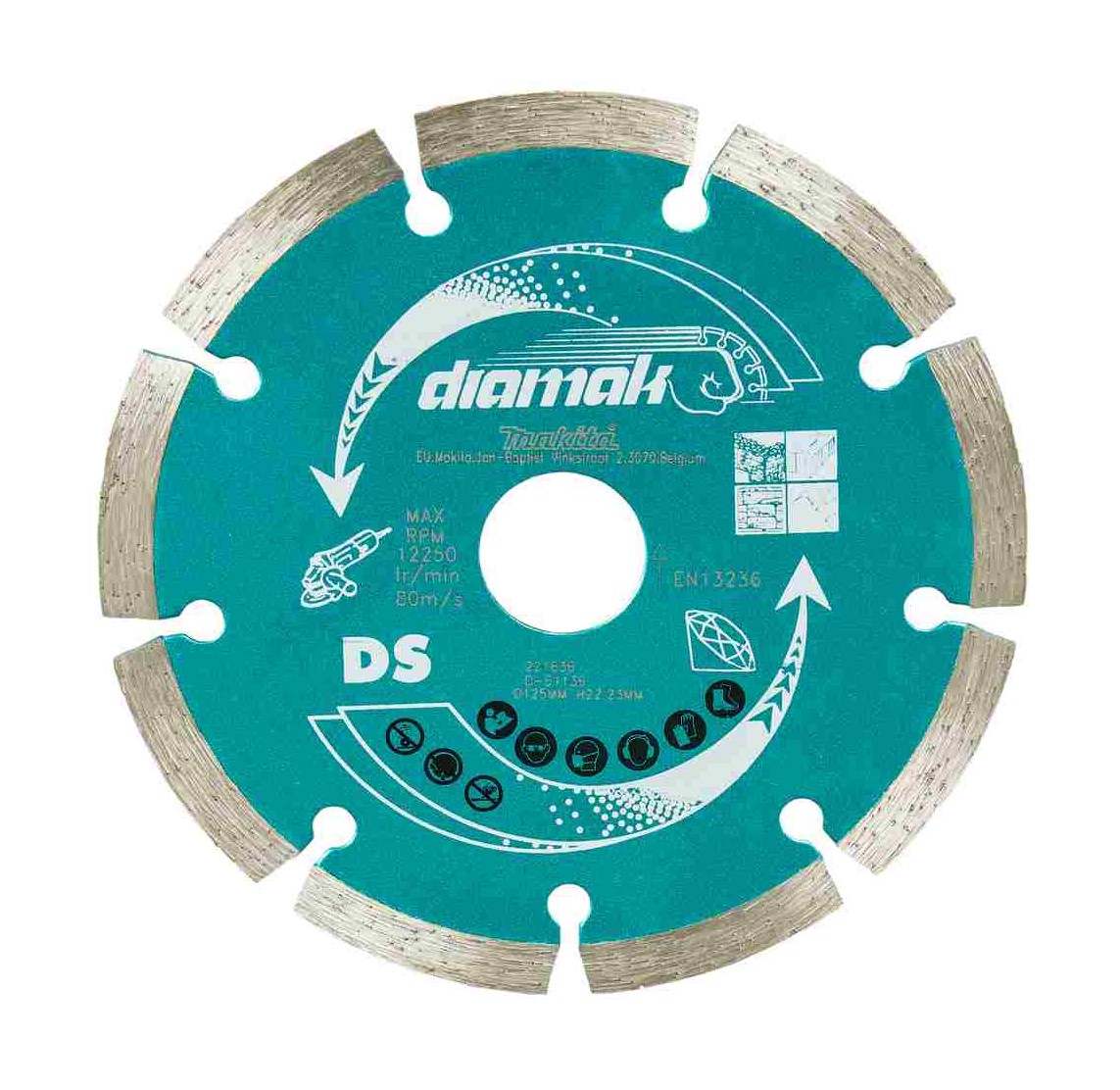 Disque diamant DIAMAK 125mm
